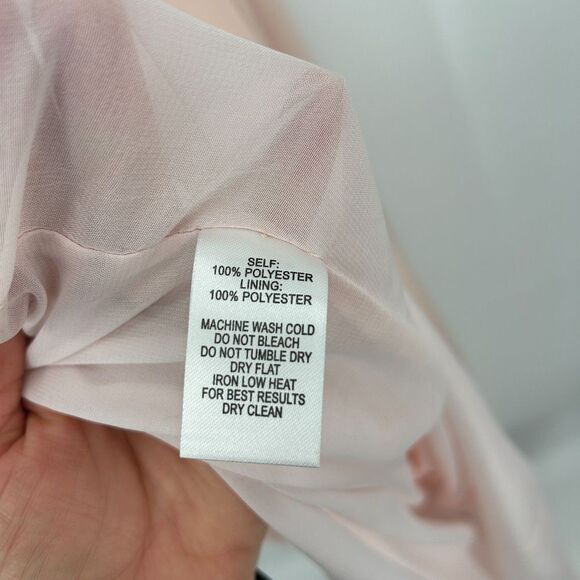 LULUS Everything's All Bright Blush Pink Backless Maxi Dress Size Medium - Picture 11 of 12